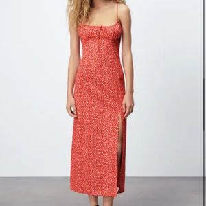 Zara Floral Print Dress